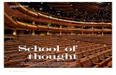 School of thought · this new approach to the Jenison Public Schools Center for the Arts in Jenison, Michigan, where a focus on music made solid, practical sense. ˜e school district’s