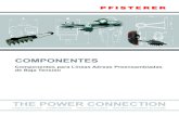 COMPONENTES€¦ · Grapas de retención para acometidas Service Strain Clamps Service strain clamps are manufactured in three versions according to the type of wire used. They are