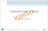 Terminal Care in CKD - KDIGO – KIDNEY DISEASE€¦ · 10/2/2017  · Supportive Care Controversies Conference | December 6-8, 2013 | Mexico City, Mexico Unexpected death and quality