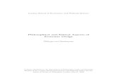 Philosophical and Ethical Aspects of Economic ... Abstract This thesis studies some philosophical and