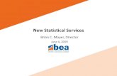 New Statistical Services - United Nations...market their products to diverse customer bases, ensuring that the public understands their data offerings and knows how to use them. •Tools: