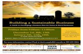 Building a Sustainable Business - Washington State University · 2018-05-22 · Building a Sustainable Business A Guide to Developing a Business Plan for Farms & Rural Businesses