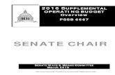 2016 Supplemental Operating Budget Overview - PSSB 6667 - Senate Chair (3/11/2016)leap.leg.wa.gov/leap/Budget/Detail/2016/SOOverview0311.pdf · 2018-11-28 · 2016 Proposed Changes