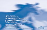 22nd Annual Asthma, Allergy and Immunology Update...About the Conference Welcome to the 22nd Annual Allergy, Asthma and Immunology conference! This year, we have assembled as usual,