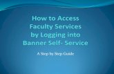 Home | Yeshiva University - A Step by Step Guide to Use Banner... · Click on ‘Banner Self-Service’ under the Employee Tools and Systems column. Step Four ... How to Log into