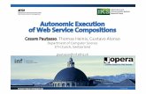Autonomic Execution of Web Service Compositions€¦ · 12 July 2005 Cesare Pautasso | 3 The Problem: How to Configure the Engine? The distributed engine needs to be configured: Based