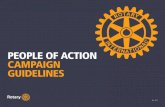 PEOPLE OF ACTION CAMPAIGN GUIDELINES · 2020-08-01 · People of Action ampaign Guidelines Get Started August 2017 4 TELL YOUR CLUB’S PEOPLE OF ACTION STORY If you prefer to use