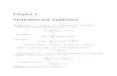 Chapter 1 Motivation and Applicationpages.stat.wisc.edu/~yzwang/361note1.pdf · Chapter 1 Motivation and Application Example Suppose X ∼ f(x) and we want to evaluate E[h(X)] = R