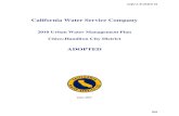 California Water Service Company · California Water Service Company (Cal Water) is an investor-owned public utility supplying water service to 1.7 million Californians through 435,000
