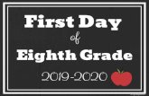 of Eighth Grade First Day 2019-2020 - Parker Postsparkerposts.com/wp-content/uploads/2019/08/First-Day-of...First Day Eighth Grade 2019-2020 Title First Day of school 2019 -2020 Author