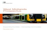 West Midlands prospectus€¦ · Prospectus December 2015 Supporting the Cities – Connecting Communities. West Midlands Prospectus ... ISBN 978-1-84864-175-4 Printed in Great Britain