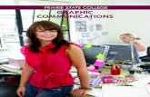 GRAPHIC COMMUNICATIONS...For students interested in a career in graphic design or studio art, the Prairie State College (PSC) graphic communications program combines mass communications,