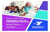 HOLIDAY 2019 PROGRAM GUIDE - Amazon S3s3.amazonaws.com/decaturymca-org/YMCA_Holiday_2019_Final.pdfDecatur Family YMCA HOLIDAY 2019 PROGRAM GUIDE Session Dates: November 4 - December