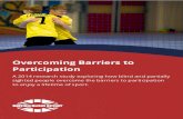 Overcoming Barriers to Participation Introduction 2 Contents 3 ... Pilates Rowing Rugby Running Sailing