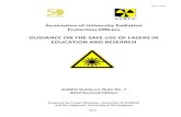 Association of University Radiation Protection Officers · 2020-06-24 · August 2012 2012 ... may be appropriate; for example, PPE Regulations, Workplace Regulations, Electricity