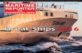AND ENGINEERING NEWS€¦ · MARITIME REPORTER The World’s Largest Circulation Marine Industry Publication • The Information Authority for the Global Marine Industry since 1939