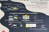 Oracle Digital Assistant...Global HR Purchase Orders Expense Approval Submit Expenses Talent Manager Sales Absence Manager Location Services SCM Skills ERP Skills ERP SCM HCM Skills