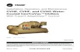 CVHE, CVHF, and CVHG Water-Cooled CenTraVac™ Chillers€¦ · CVHE, CVHF, and CVHG Water-Cooled CenTraVac™Chillers With Tracer® AdaptiView™ Control Installation, Operation,