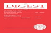 The DIGEST - WordPress.com · The Digest is the law journal of the National Italian American Bar Association (NIABA). The Digest is a professional journal publishing articles of general