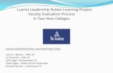 Luoma Leadership Action Learning Project Faculty ... · Luoma Leadership Action Learning Project Faculty Evaluation Process in Two-Year Colleges Luoma Leadership Action Learning Project