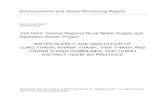 Viet Nam: Central Regions Rural Water Supply and WATER ... · December 2016 . Viet Nam: Central Regions Rural Water Supply and ... Safeguards Monitoring Report Jul÷ Dec 2015 for