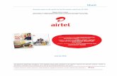 Quarterly report on the results for the first quarter ... · Page 4 of 62 SECTION 1 BHARTI AIRTEL – PERFORMANCE AT A GLANCE Full Year Ended Quarter Ended Ind-AS 2016 2017 2018 Jun-17