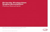 AIA Australia Priority Protection Superannuation...Version 14.2, Date Prepared 4 May 2015 Priority Protection Superannuation Policy Document AIA58bv14.2 – 05/15 Life’s better with
