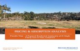 PRICING & ABSORPTION ANALYSIS - Lee & Associates: Commercial Real …€¦ · This market analysis was prepared by Meyers Research, a market research and consulting firm specializing
