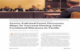 Senior Enlisted Panel Discusses Ways To Succeed During ... · A standing-room-only audience of more than 100 officers and noncommissioned officers, including former Sgt. Maj. of the