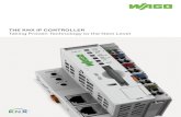 THE KNX IP CONTROLLER - dicomat.com · THE WAGO KNX PORTFOLIO • Freely programmable ETHERNET Controller with KNX IP protocol • Combinable with KNX/EIB/TP1 Module and other 750/753