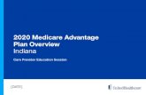 2020 Medicare Advantage Plan Overview Indiana ... Health Maintenance Organization (HMO) â€“ ... switch