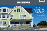 Celect Canvas Cellular Siding - royalbuildingproducts.com...panel prior to installation. Celect Canvas carries the same eye-catching, home-transforming aesthetics and durable properties