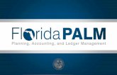 Florida PALM logo...1- Project Management Plan 2- Organizational Readiness Strategy 3- Solution Analysis and Design Strategy 4- Standardized Business Process Models 5- Process and