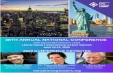 Dear Friends and Colleagues, · Dear Friends and Colleagues, It is an honor to invite you to take part in our 36th Anniversary National Conference, How Successful Directors Lead.