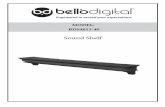 Bell'O Home Audio & Theater Assembly Instructions · (Note: Remote must send infrared signals). Any unused button on your TV remote control can be used to control the Sound Shelf.