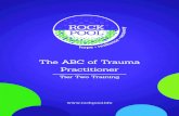 The ABC of Trauma Practitioner - Rock Pool Life C.I.C...The ABC of Trauma Practitioner Introduction The ABC of Trauma Practitioner Training course is CPD accredited. It is a one day