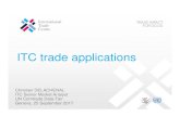 ITC trade applications...ITC TRADE IMPACT FOR GOOD National Statistical Office Data Arctiv6 NSS On-Iü.e X i Advanced sean:h Search us It Home Atx»ut us PuNicatiorE to Trade Map -