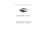 Family Law - MemberClicks · family law amanda b. mason mason & mason . 4/10/2019 1 storytelling in family cases amanda mason mason and mason, attorneys at law 514 princess street