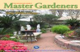 Master Gardeners - Aggie Horticulture€¦ · design plan for a Pizza Garden appears on page 15. Donna Ward offers wonderful memories of her Grandma’s garden on page 12. If you