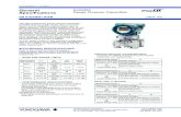 EJX430A Gauge Pressure Transmitter · 2017-07-31 · rangesetting switch. Integral Indicator (LCD display) “ ” 5-digit numerical display, 6-digit unit display and bar graph. The