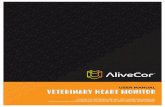 ALIVECOR VETERINARY HEART MONITOR USER MANUAL€¦ · 2. Downloading the AliveECG Vet App from the Apple App Store (“App Store”). 3. Setting up an account with AliveCor to house
