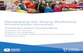Developing the Young Workforce€¦ · their business • inspiring young people to work for them and securing a talent flow • promoting a positive awareness of their business in