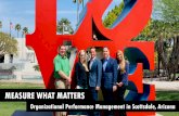 MEASURE WHAT MATTERS - Scottsdale...Performance Management. Training. Valley . Benchmark Cities. 2019. Performance Management Team . Performance Measures Dashboard. Strategic . Plan