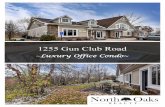 1255 Gun Club Road - images1.loopnet.com … · Welcome to 1255 GUN CLUB ROAD WHITE BEAR LAKE, MN 55110 A luxury office condo conveniently located off of I-35 E and Hwy 96. s Highlights: