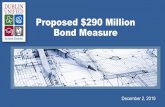 Proposed $290 Million Bond Measure - BoardDocs, …...2002/12/19  · March 2020 Bond, Developer Fees, Measure C , March 2020 Bond 2020 Bond March 2020 Bond 2020 Bond March 2020 Bond