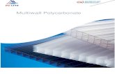 Multiwall Polycarbonate - mgpolyplast.com€¦ · MULTIWALL POLYCARBONATE SHEET PC LITE is a lightweight multiwall polycarbonate sheet with exceptional insulating properties and high
