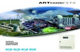 STATIC TRANSFER SWITCHES - artronic.com.tr · The 2P (1-phase 1-pole) Static Transfer Switch consists of two bidirectional thyristor switches equipped with control and protection