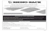 Pioneer Tray, Pioneer Platform & Pioneer Tradie · 2016-10-13 · Fitment sheets can be downloaded from the RhinoRack Website under ‘Fit My Car’ ... NSW 2116, Australia. Prepared