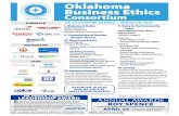Oklahoma Business Ethics Consortium · CPE’S: From time to time, Continuing Professional Education credits are offered. Because OK Ethics relies heavily on volunteers to provide