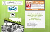 Prioritization of urban green infrastructures for sustainable urban ... · Lavinia Denisa Badiu ... Ioja, IC, DA Onose, MR Nita, GO Vanau, M Patroescu, AA Gavrilidis, I Saghin, and